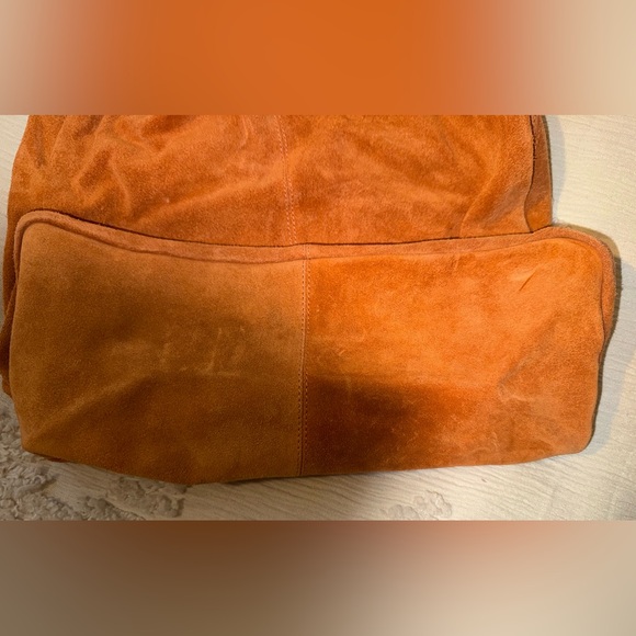Haute Hippie Tan Suede Hobo Bag with attached wallet NWT - Picture 4 of 8